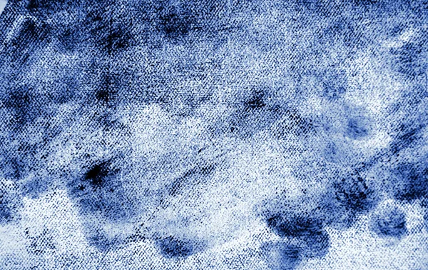 Абстрактний гранж Декоративний військово-морський синій темний фон пензлем для фарби — стокове фото