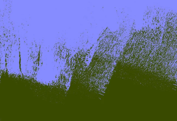 ウルトラ バイオレットとグリーン ペイントの抽象的な背景テクスチャ グランジ ブラシ ストロークで — ストック写真