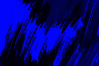 siyah ve koyu mavi boya arka plan doku grunge fırça darbeleriyle