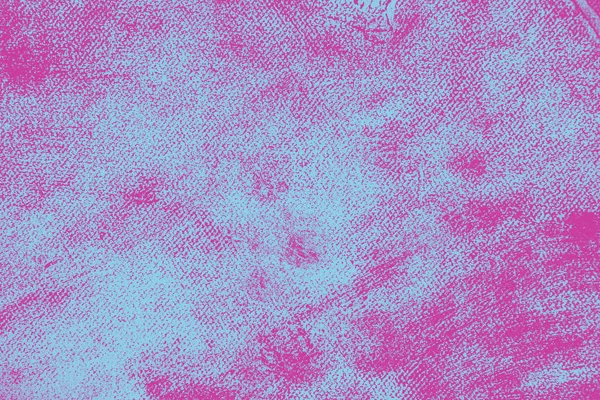 Roze en blauwe verf abstracte achtergrond textuur met grunge penseelstreken — Stockfoto