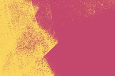 pembe ve sarı turuncu boya arka plan doku grunge fırça darbeleriyle