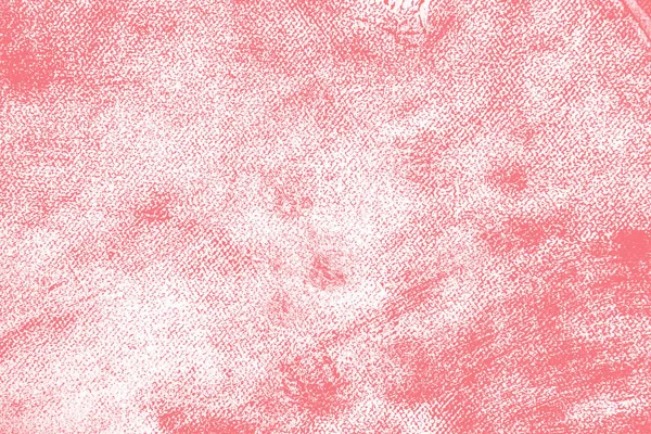 Pink coral and white paint brush strokes background — Stock Photo, Image