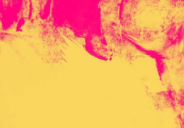 pembe ve turuncu sarı boya fırça darbeleri arka plan 