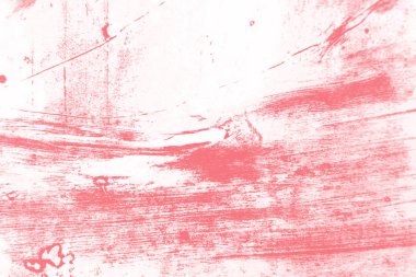 pembe mercan ve beyaz boya fırça darbeleri arka plan 