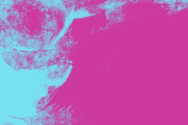 pembe ve mavi boya fırça darbeleri arka plan 