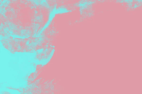 ピンクとブルーのペイント ブラシ ストロークの背景 — ストック写真