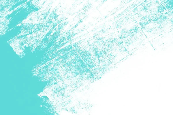 White and blue paint brush strokes background — Stock Photo, Image