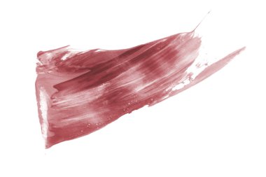 pembe mercan boya fırça noktalar beyaz arka plan üzerinde
