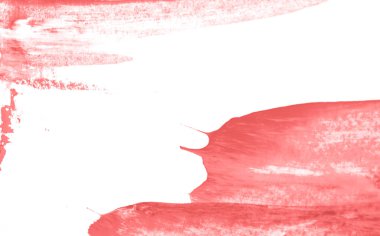 mercan pembe boya fırça beyaz lekeler 