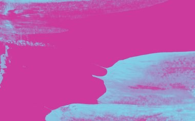 mor pembe mavi boya fırça noktalar beyaz arka plan üzerinde