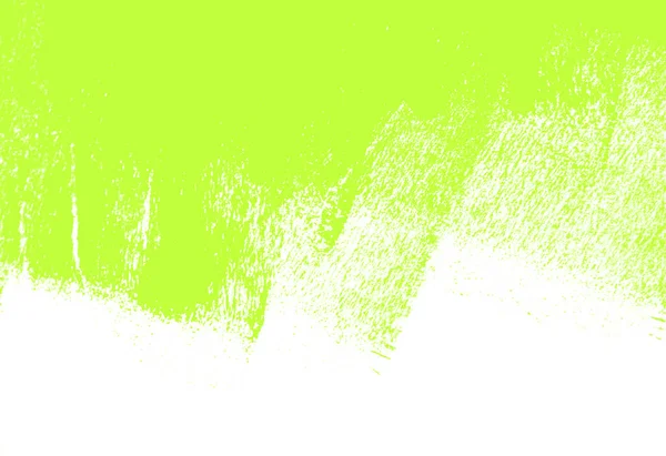 緑の白いペイントブラシストロークの背景 — ストック写真