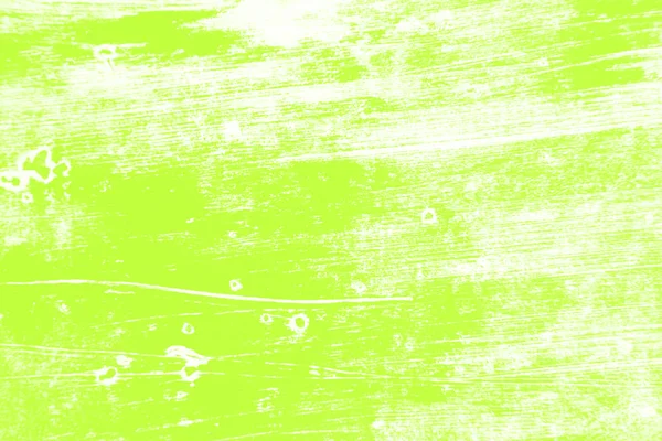 緑の白いペイントブラシストロークの背景 — ストック写真