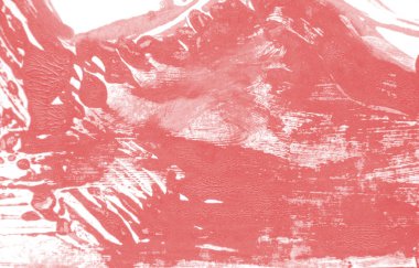 beyaz mercan pembe boya fırça darbeleri arka plan 