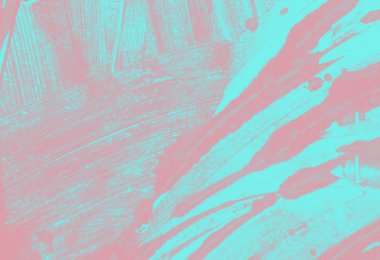 mavi mercan pembe boya fırça sıyrık arka plan 