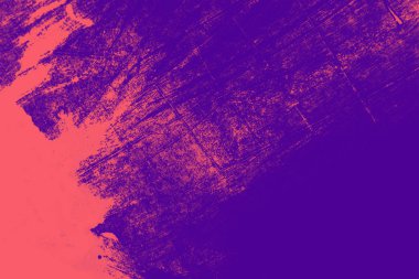 menekşe mercan pembe boya fırça sıyrık arka plan 