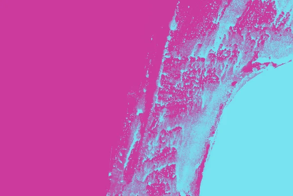 mavi mercan pembe boya fırça sıyrık arka plan 