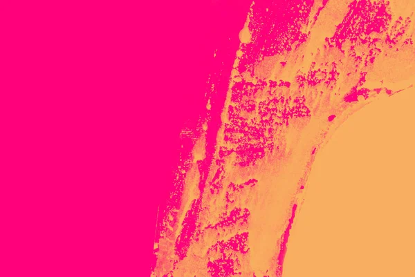 pink orange paint brush strokes background