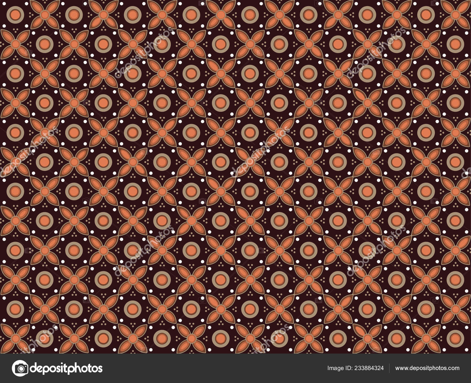 Batik Traditional Texture Background Good Decoration Stock Vector Image by  ©blueasarisandi #233884324
