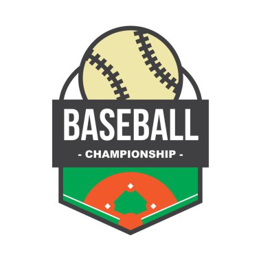 Beyzbol spor rozet ve kulüp için en iyi Logo, iyiliği için yazdırma