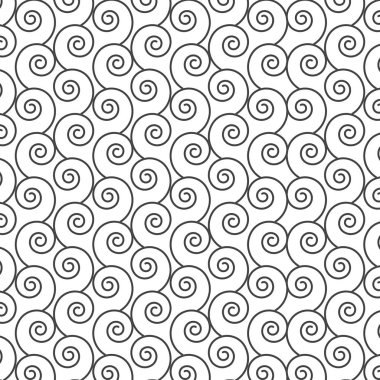 Desen sarmal satırıyla iyi soyut dekorasyon için