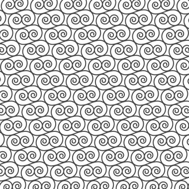 Desen sarmal satırıyla iyi soyut dekorasyon için