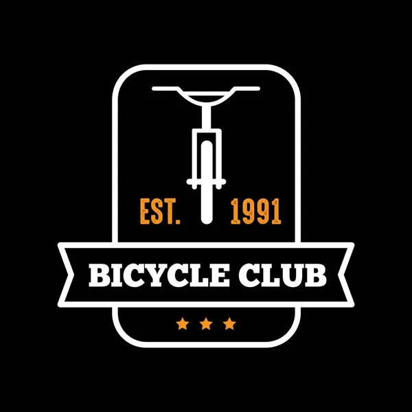 Bicycle Badge Logo Good Print Best Vector — Stock Vector