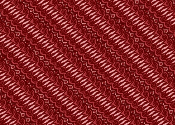 Batik Texture Tradizionale Sfondo Buono Decorazione — Vettoriale Stock