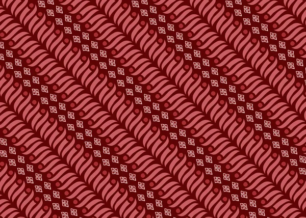 Batik Tradycyjnych Tekstury Tła Dobry Dekoracji — Wektor stockowy