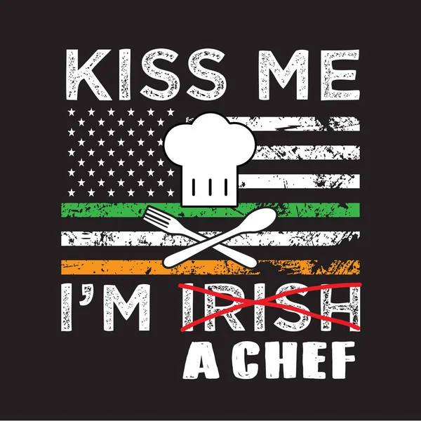 Öp beni ben m İrlandalı. Şef teklif ve söyleyerek