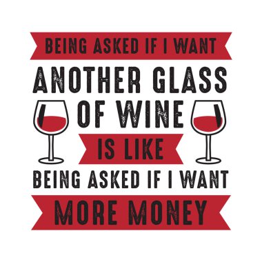 Komik teklif ve söyleyerek şarap. 100 vektör gibi t-shirt tasarım, kupa, yastık, poster ve diğer mal için en iyi.