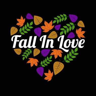 Sonbahar teklif ve söyleyerek, Fall In love