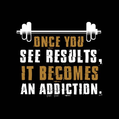 Fitness Alıntı ve, en iyi baskı tasarımı için poster, t gömlek ve diğer gibi söyleyerek