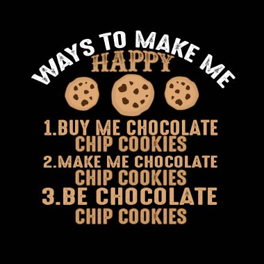 Yemek Alıntısı. Bana Mutlu Çikolatalı Kurabiyeler yapmanın yolları