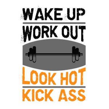 Egzersiz bakmak kadar sıcak, Fitness Alıntı uyan