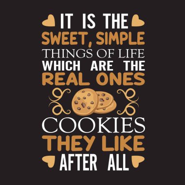 Çikolata Chip Teklif ve baskı tasarımı için iyi söyleyerek.