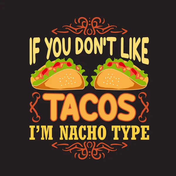 Taco Alıntı ve gıda koleksiyonları için iyi söyleyerek