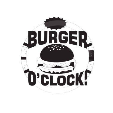Burger Alıntı ve Söylentiler. Hamburger saati.