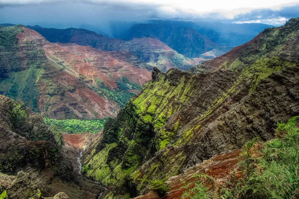 Waimea canyon parque estadual — Fotografia de Stock