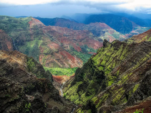 Park Stanowy Waimea Canyon — Zdjęcie stockowe