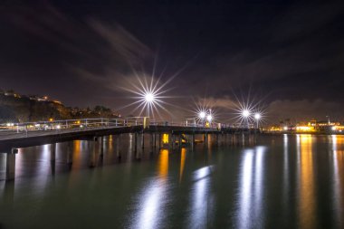 Dana Point Pier geceleri