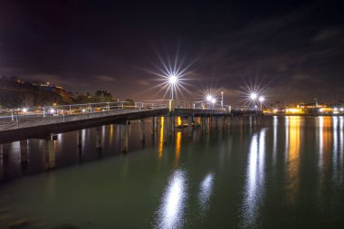 Dana Point Pier geceleri