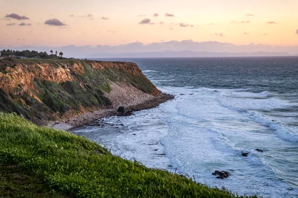 Point Vicente Blufftop Sunset — Stock Photo, Image