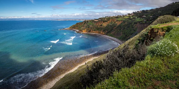 Vivid Bluff Cove au printemps Panorama — Photo