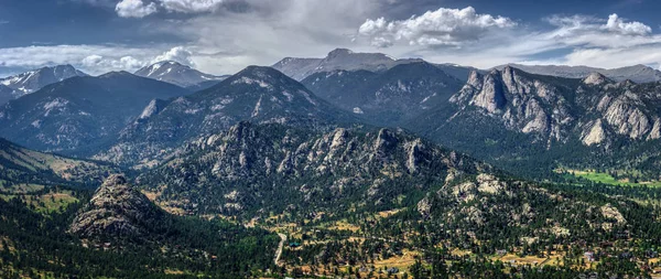 Estes Park Panorama aereo — Foto Stock