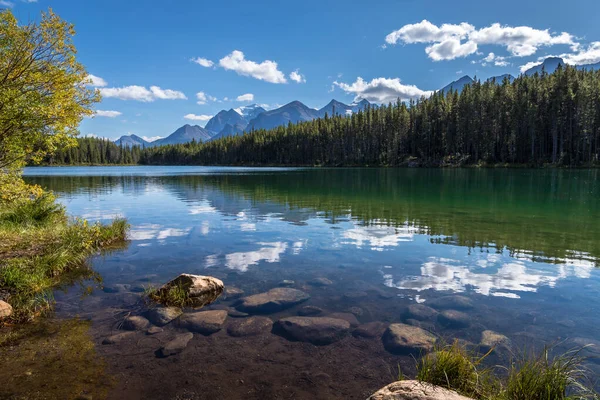 Réflexions du lac Herbert — Photo