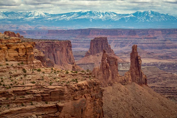 Bela Vista Buck Canyon Com Washer Woman Arch Monster Tower — Fotografia de Stock