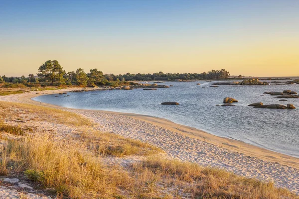 Gradin Strand Erregung Insel Bei Sonnenuntergang — Stockfoto