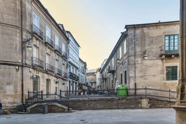 Basulto Obispo Calle Centro Histórico Monumental Ciudad Lugo — Foto de Stock