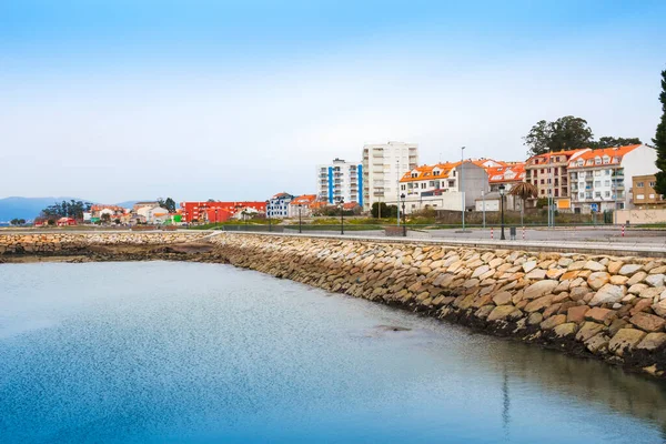 Edificios Paseo Marítimo Vilanova Arousa —  Fotos de Stock