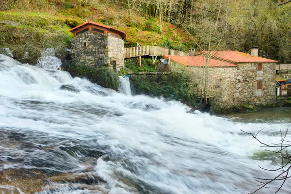 Moinhos Água Velhos Cachoeira Barosa Cidade Barro — Fotografia de Stock